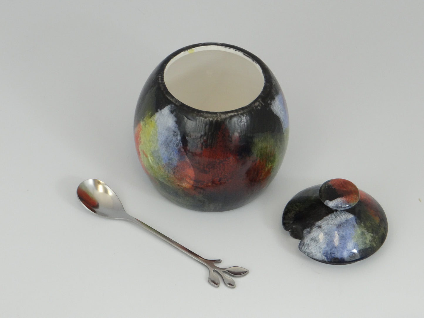 Sugar Bowl with Spoon