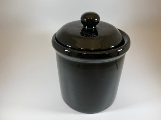Jet Black Cannister - PeterBowenArt