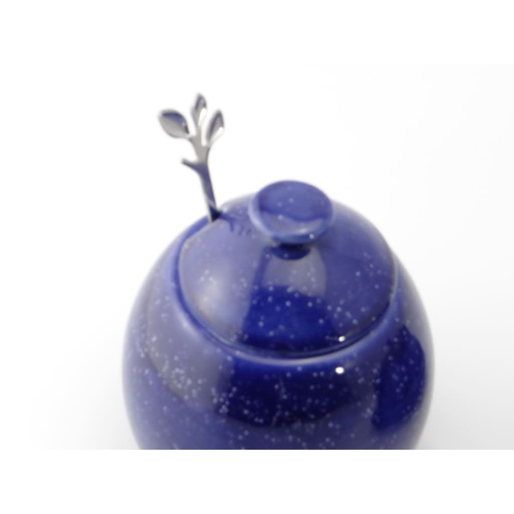 Butter Dish and Sugar Bowl Night Sky - PeterBowenArt