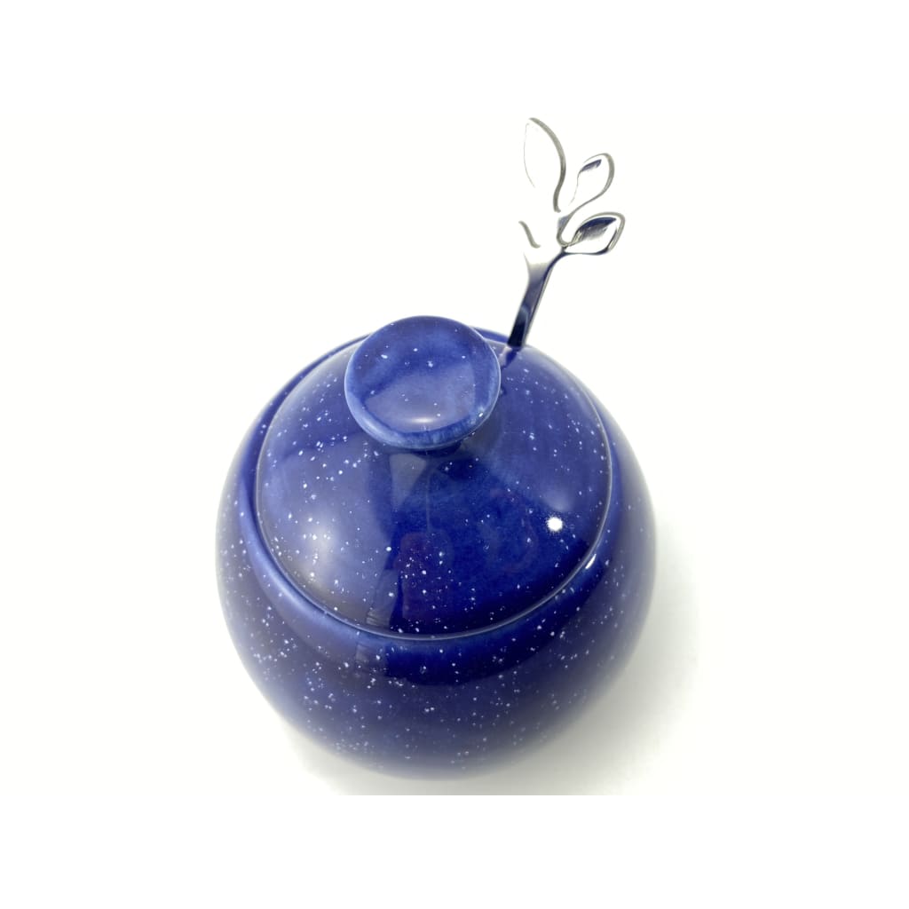 Butter Dish and Sugar Bowl Night Sky - PeterBowenArt