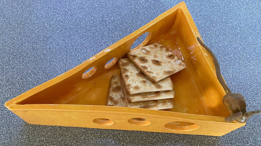 Introducing Our New Product: Cheese and Cracker Dish