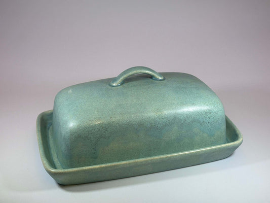 Stoneware Cornish Copper Butter Dish