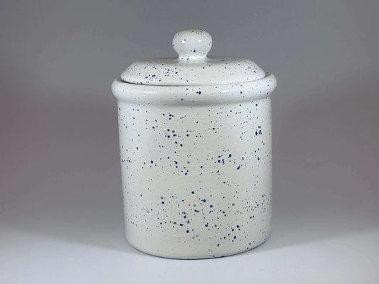 Speckled Blue Canister