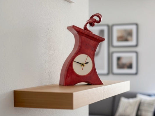 The Art of Telling Time: Peter Bowen's Ceramic Mantel Clocks