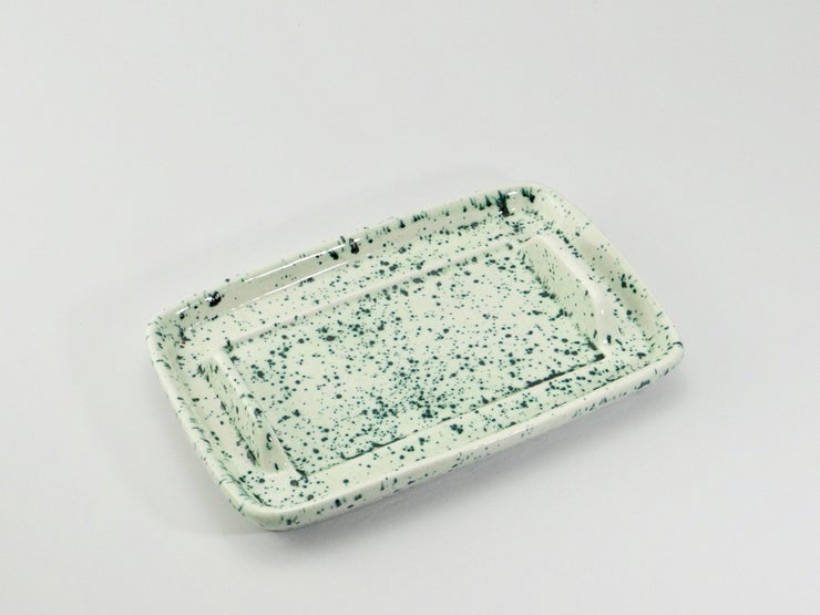 Speckled Green Dish