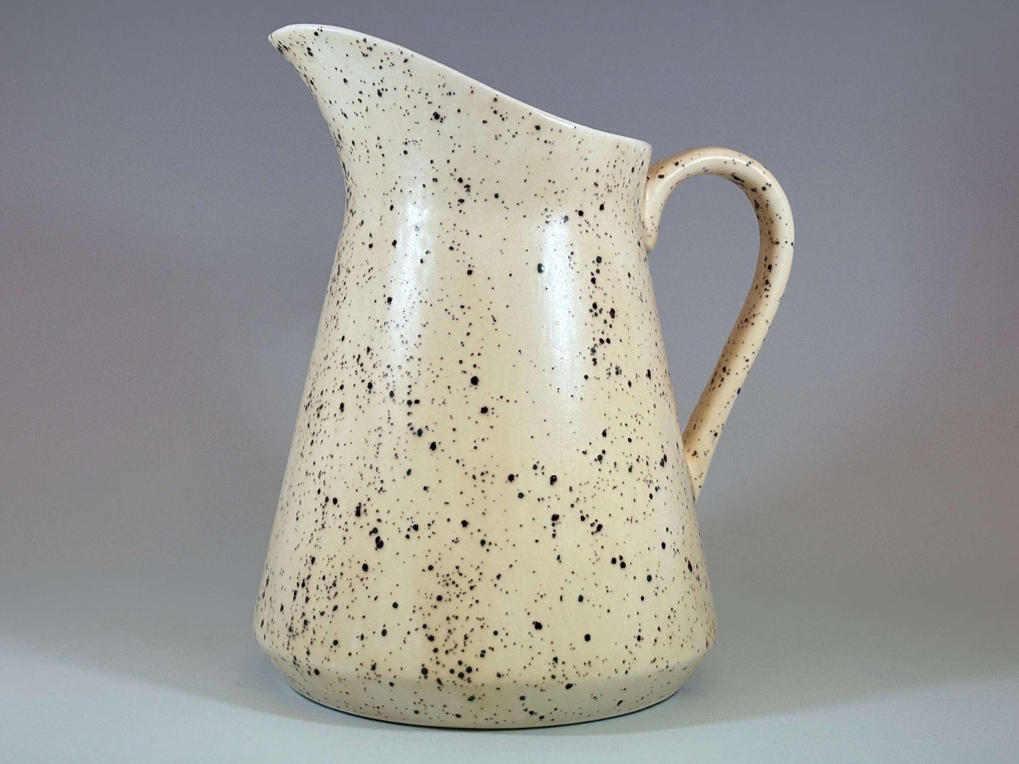 Milk Jug with Honey Speckle Glaze