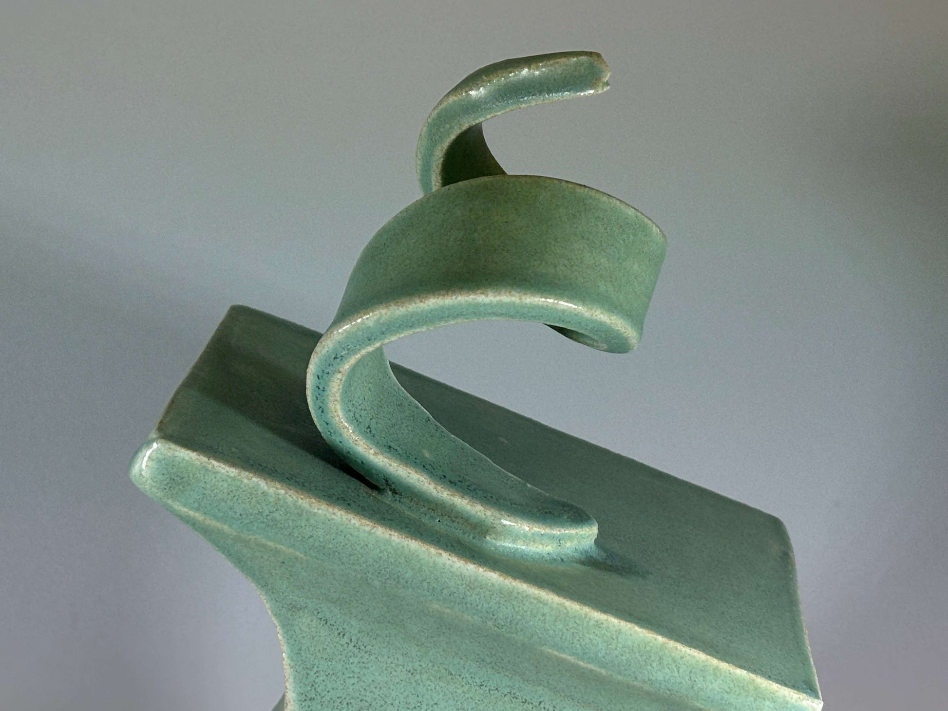 Cornish Copper Ceramic Clock