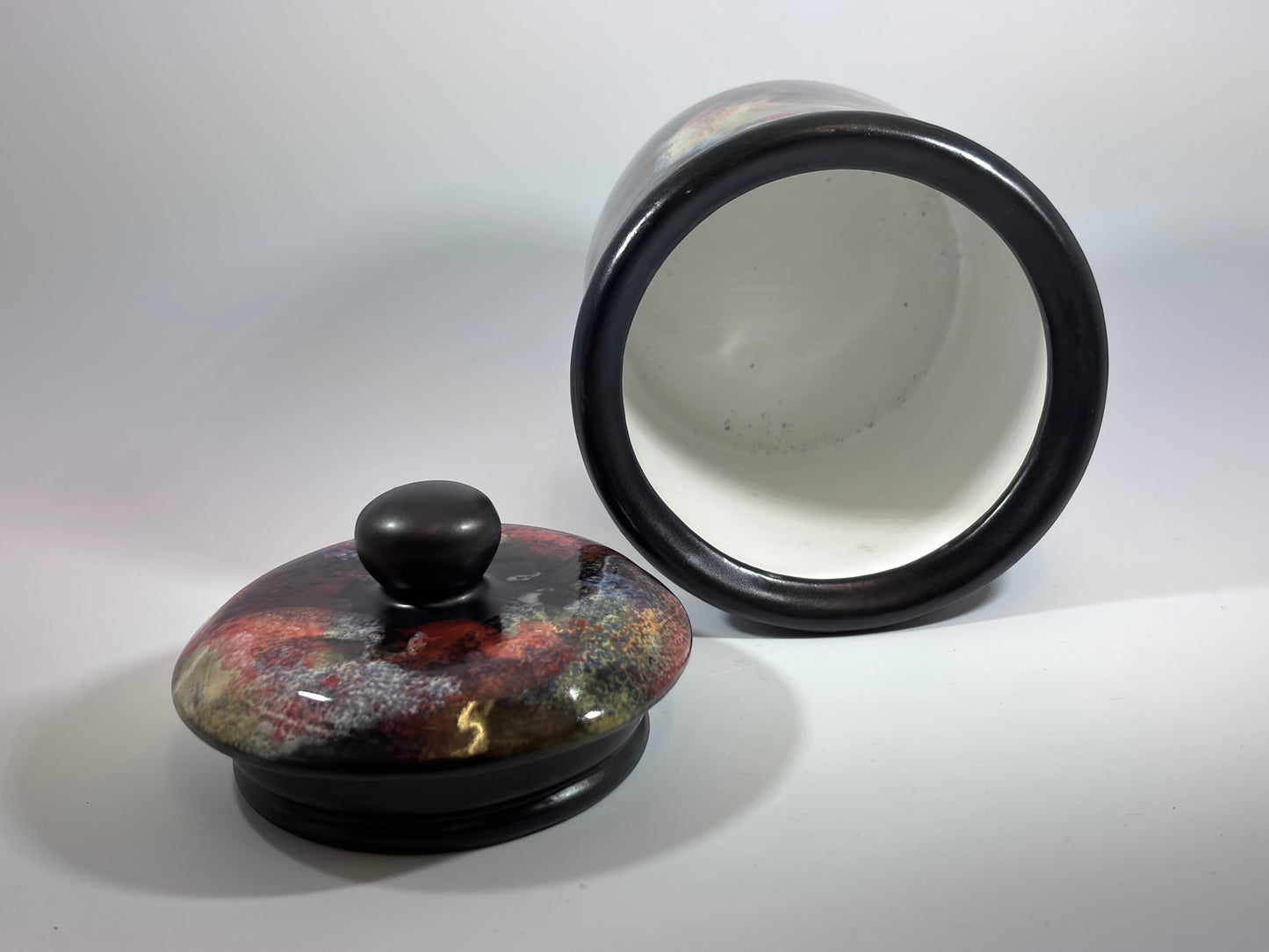 Abstract Design Canister for Tea or Coffee
