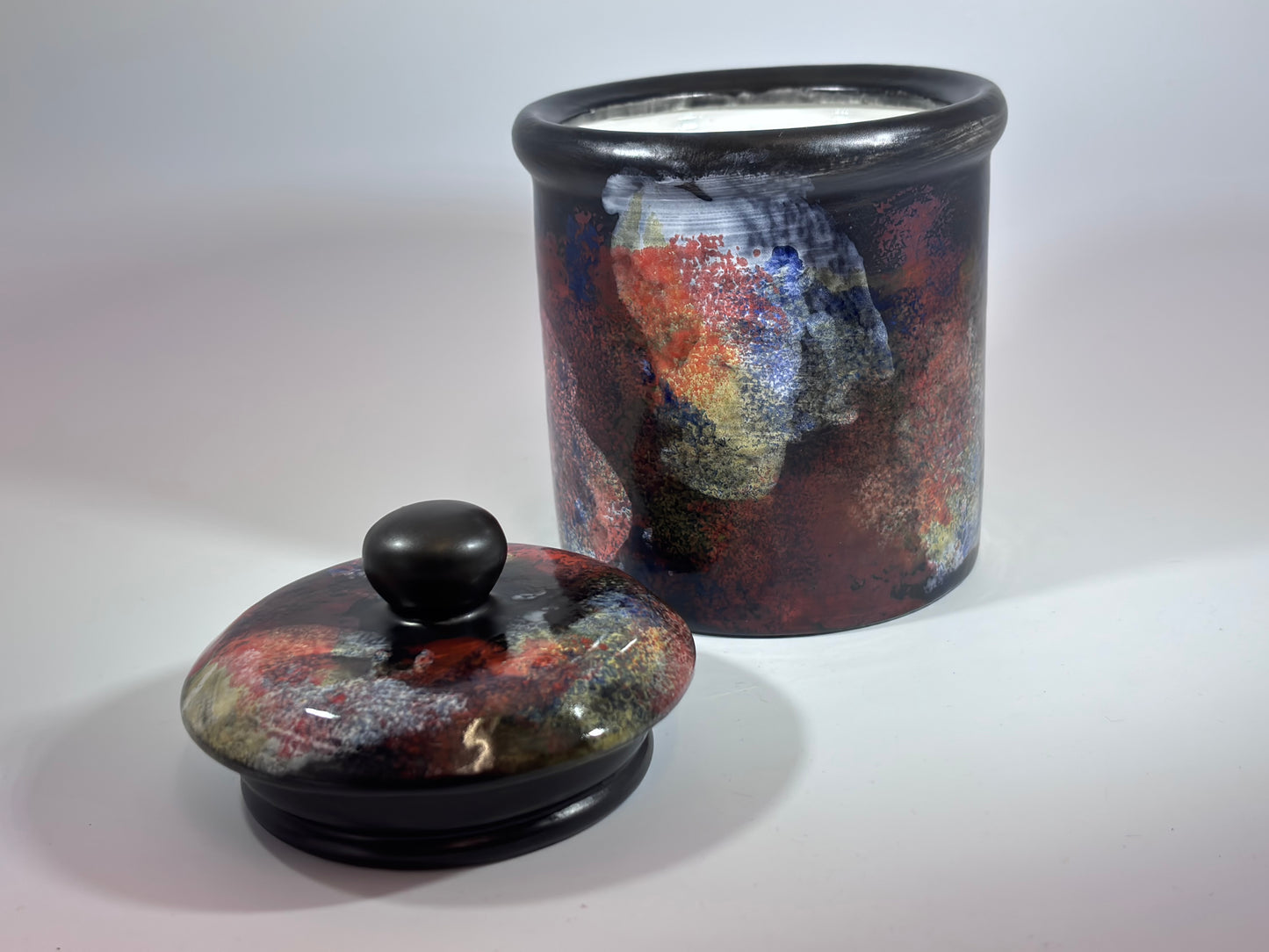 Abstract Design Canister for Tea or Coffee
