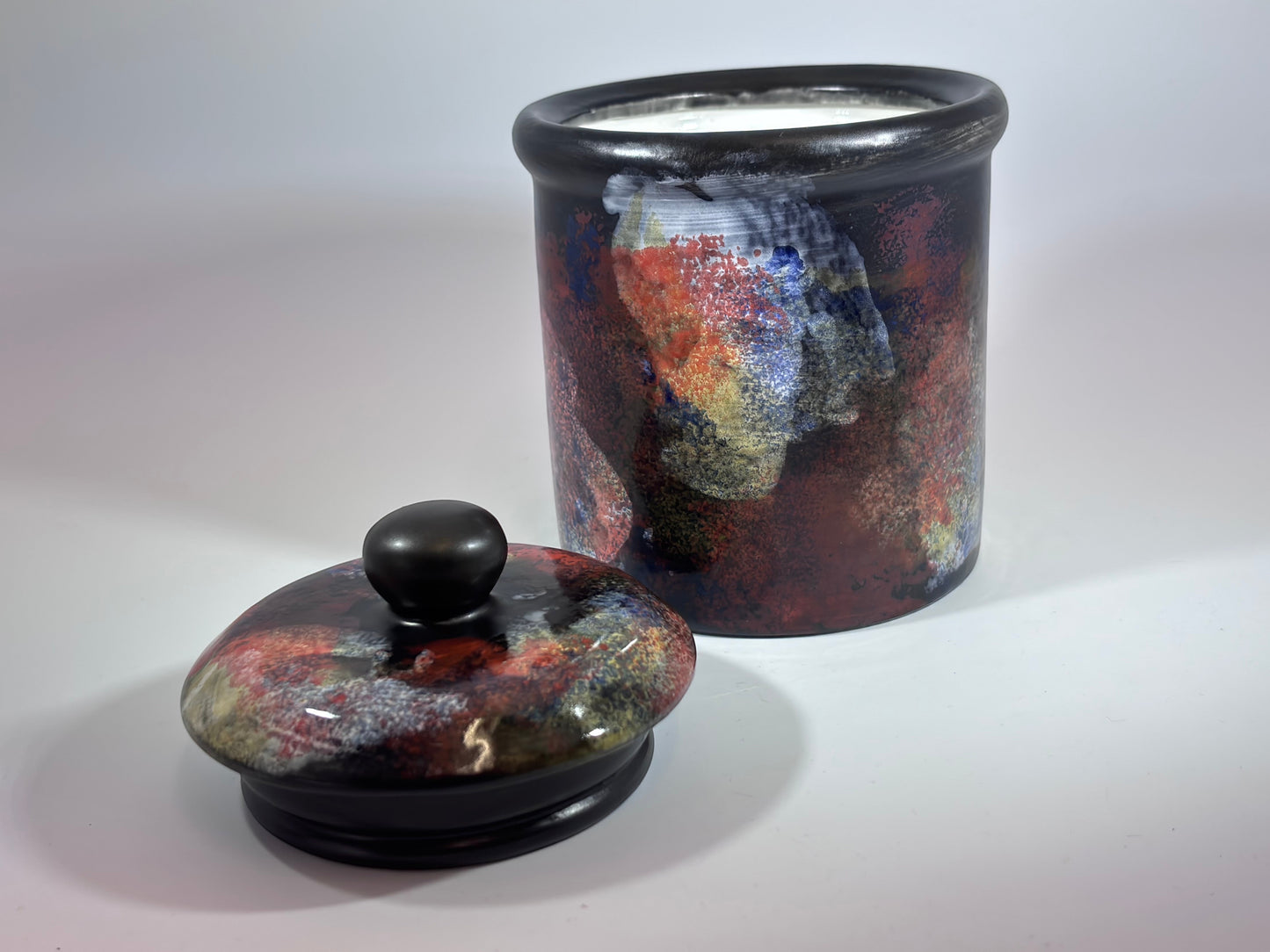 Abstract Design Canister for Tea or Coffee