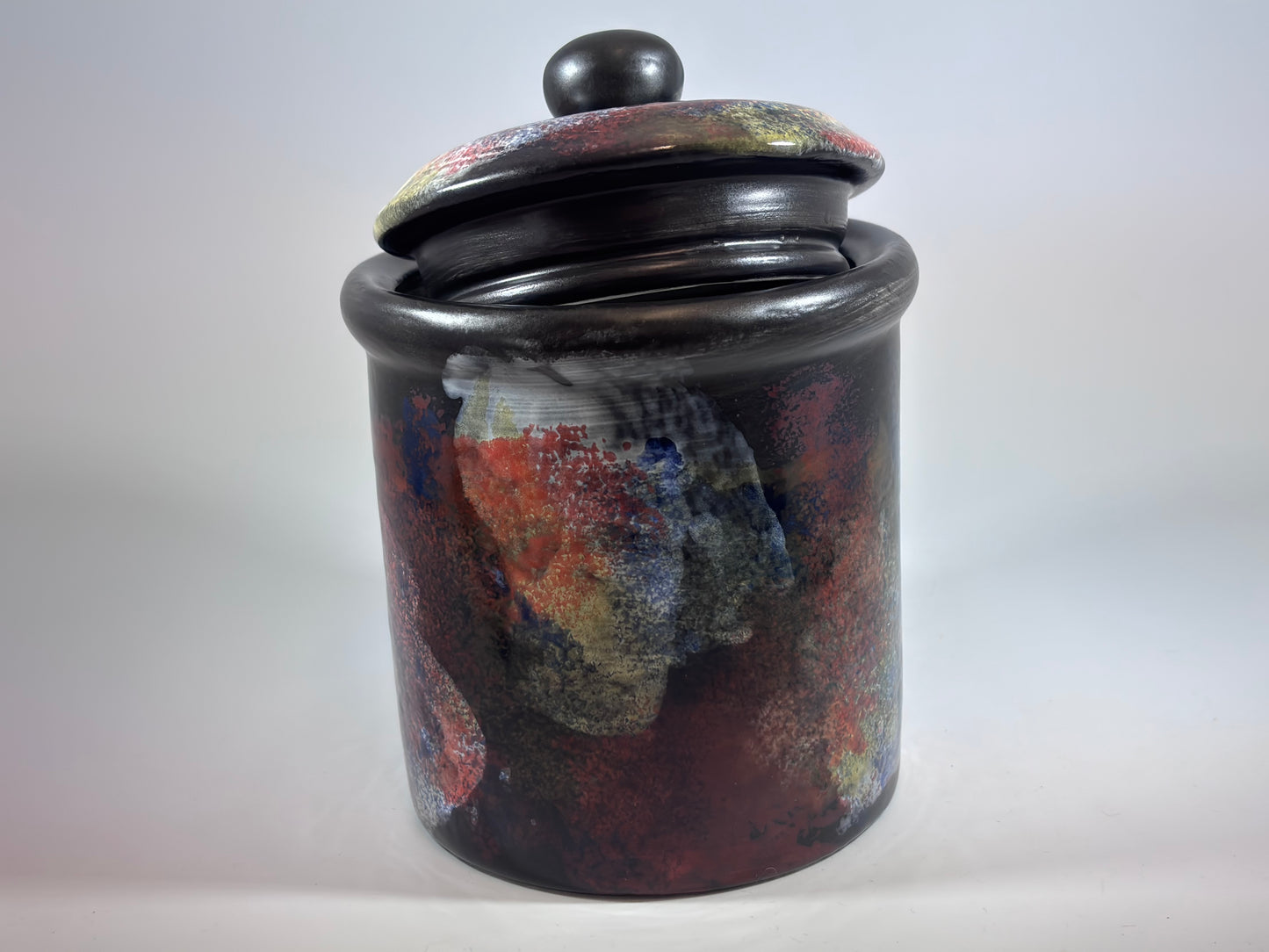 Abstract Design Canister for Tea or Coffee