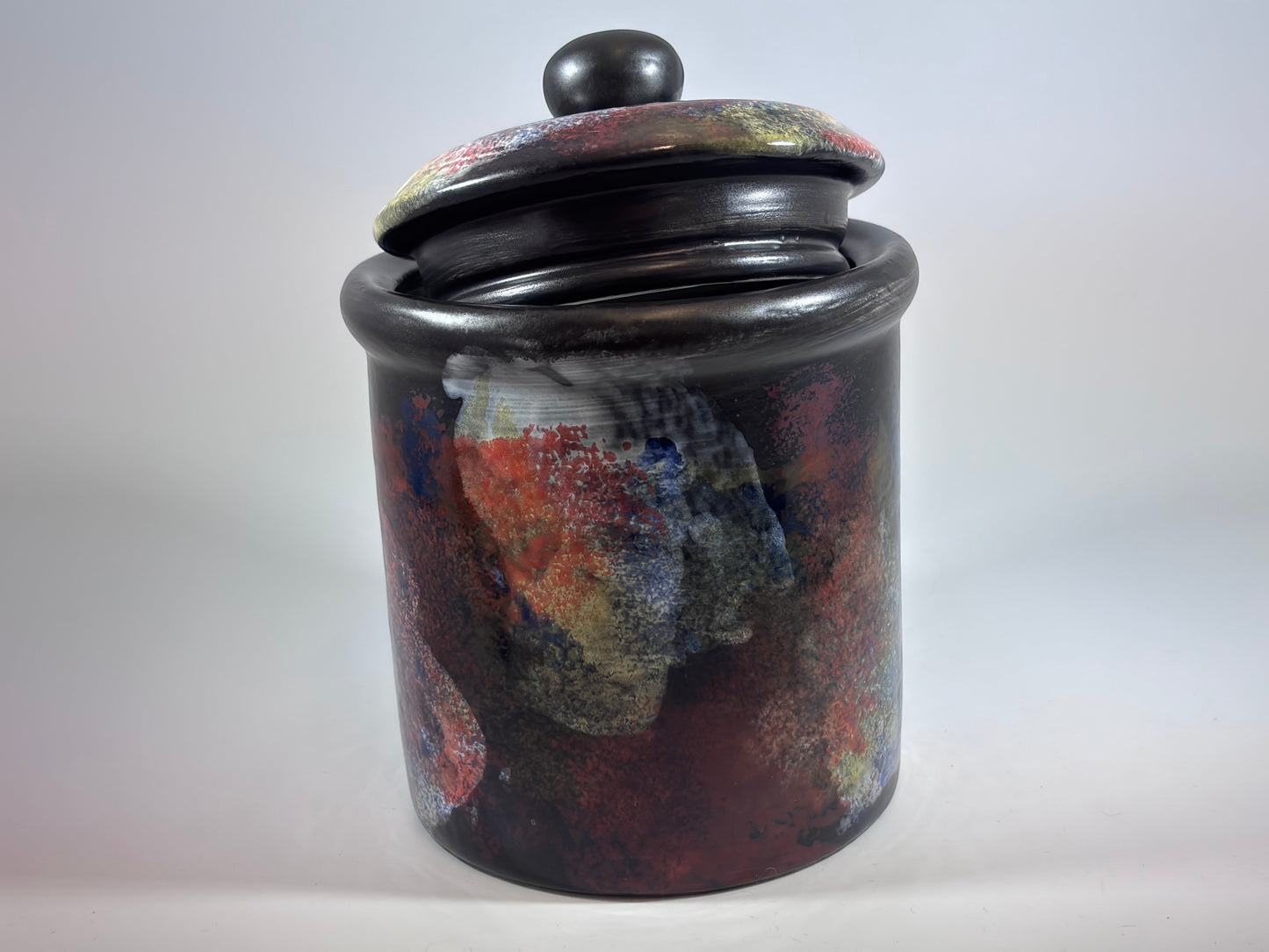 Abstract Design Canister for Tea or Coffee