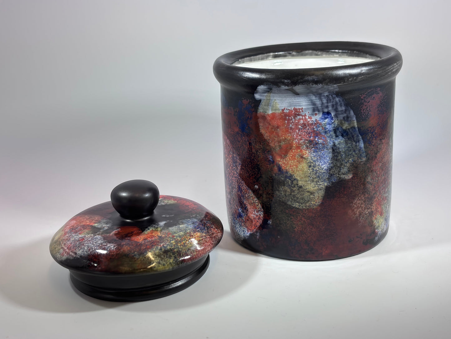 Abstract Design Canister for Tea or Coffee