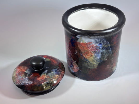 Abstract Design Canister for Tea or Coffee