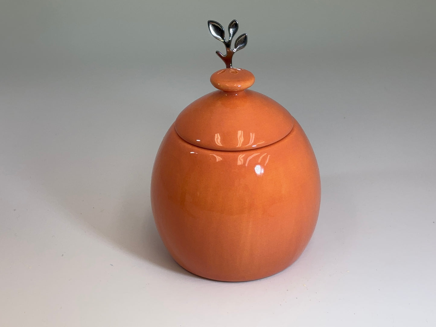Sugar Bowl Pumpkin Orange Glaze