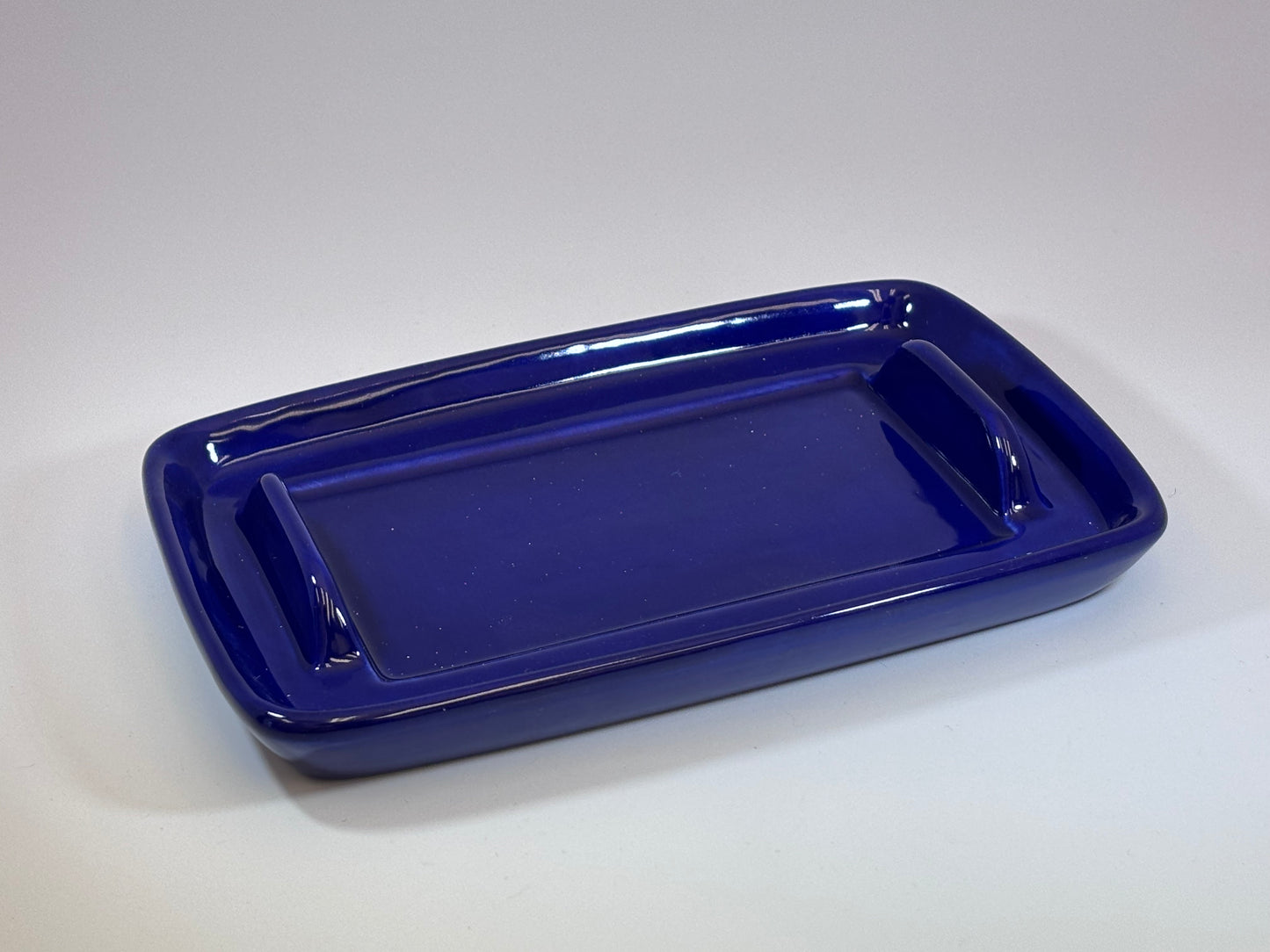 Butter Dish with Celebration Glazed Lid