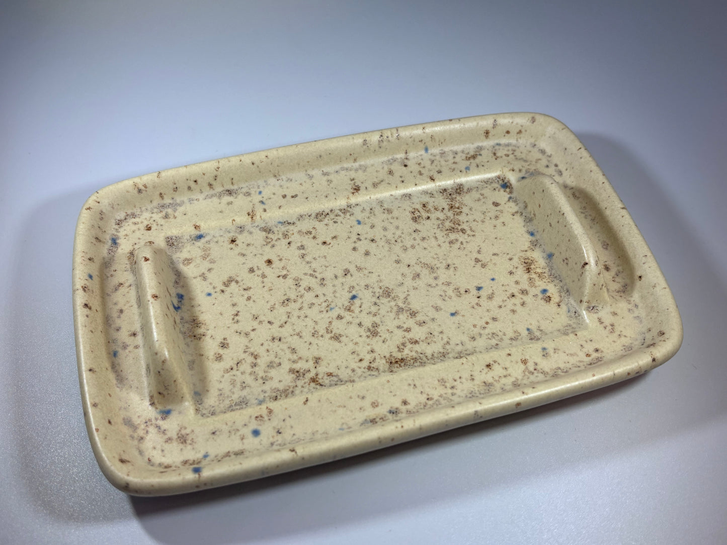 Spotty Butter Dish #2 Bargain Basement Priced