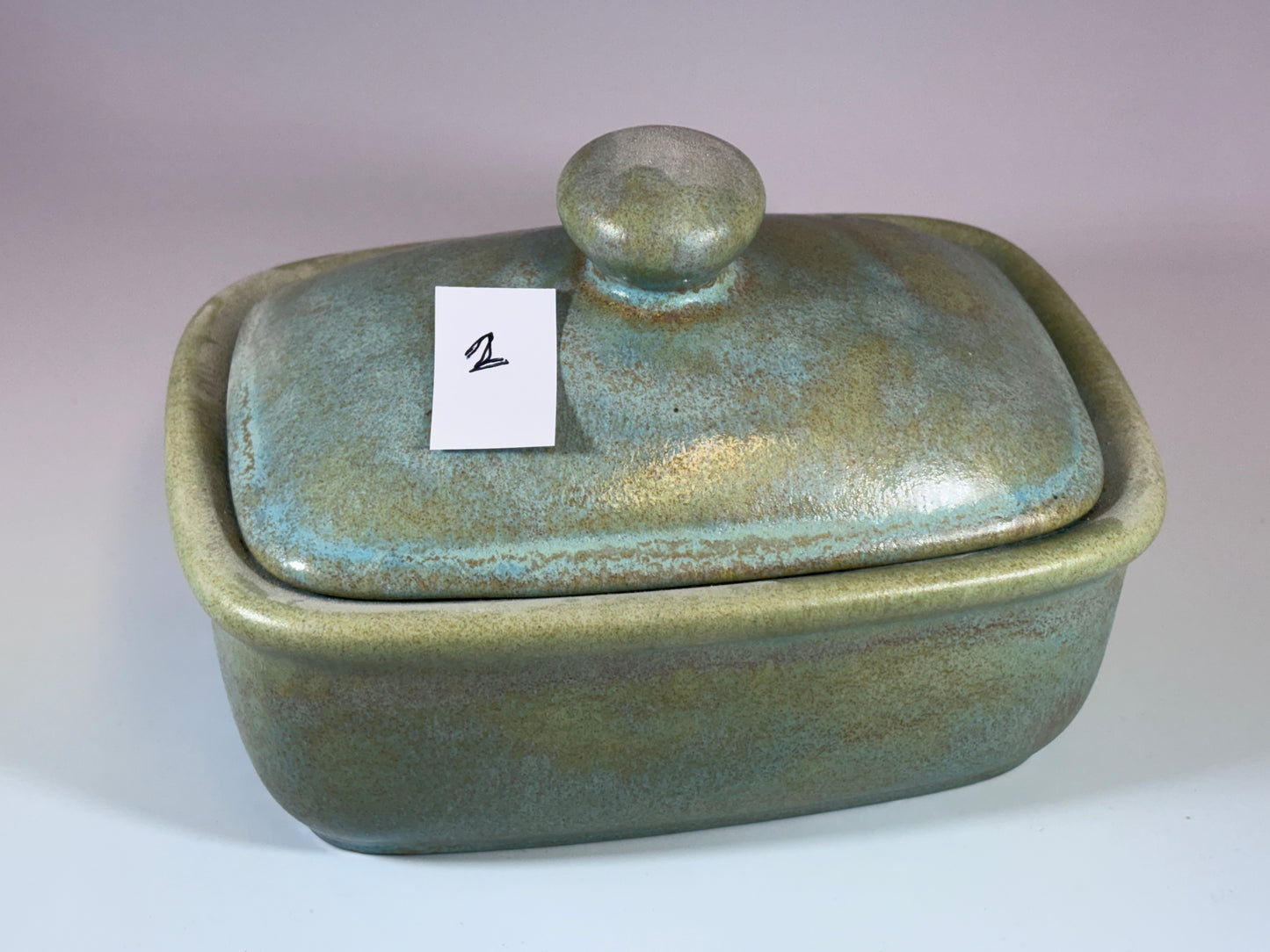 Cornish Copper Buter Dish #2 Bargain Basement Priced