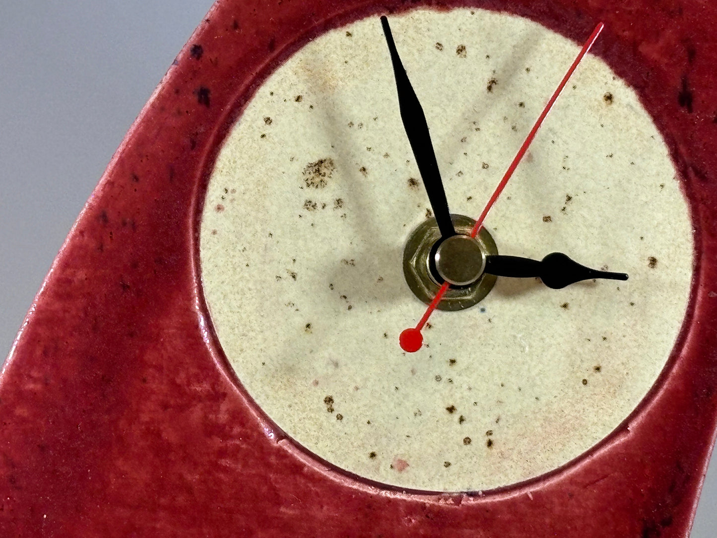 Wonky Ceramic Mantel Clock