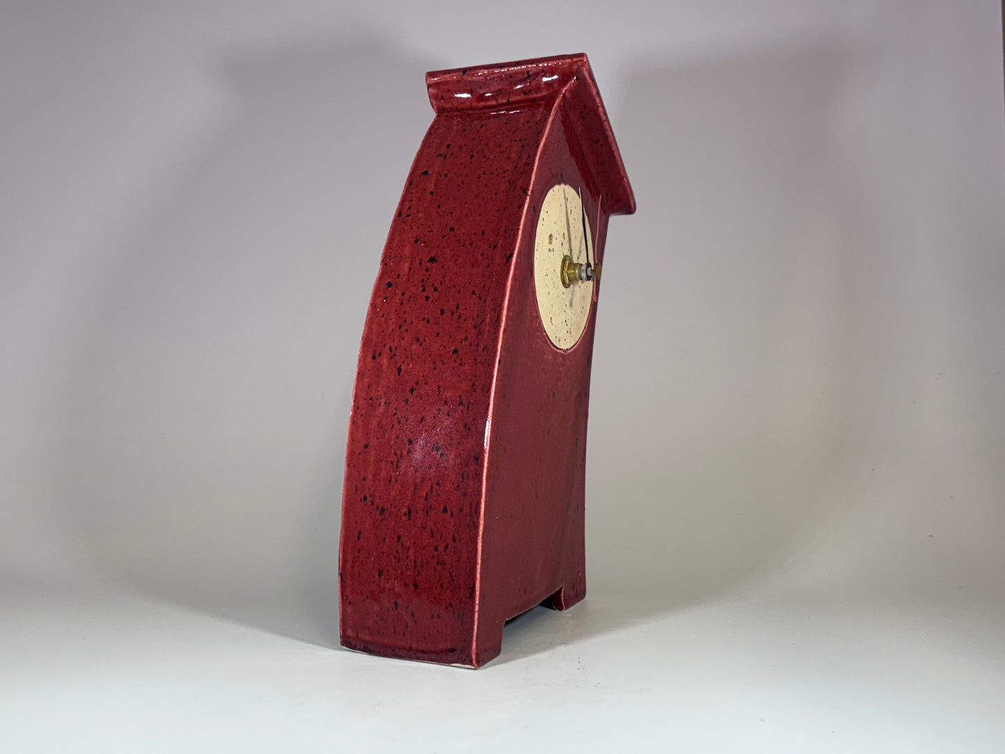 Wonky Ceramic Mantel Clock