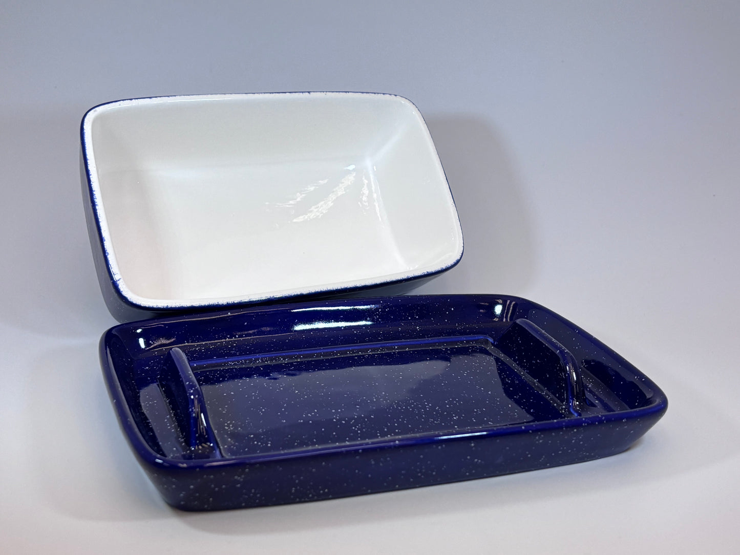 Butter Dish Night Sky Blue