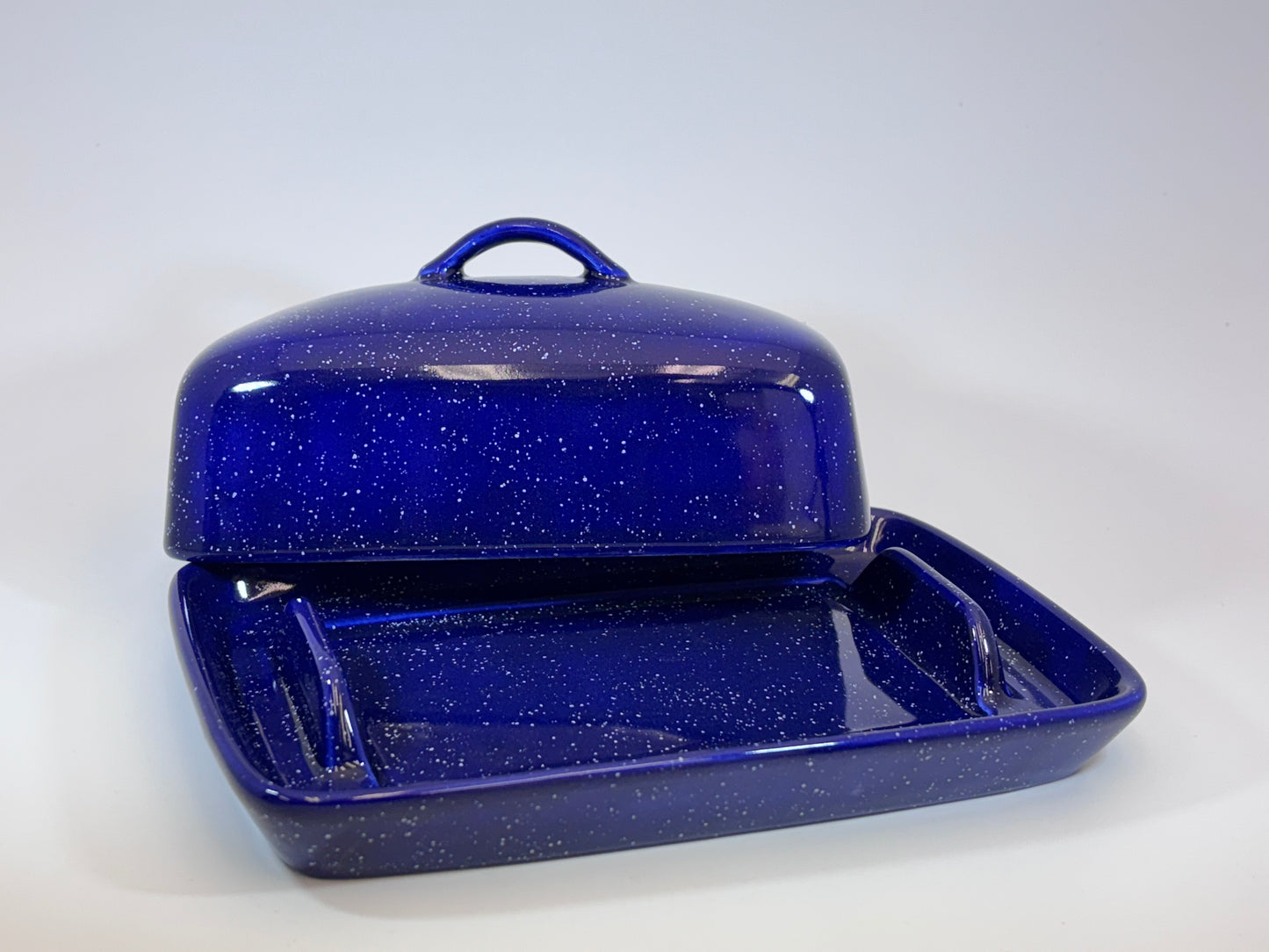 Butter Dish Night Sky Blue