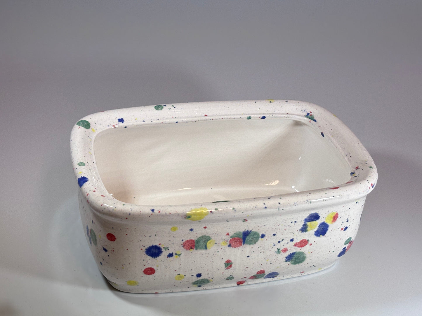 Butter Dish with Lid - Celebration Glaze