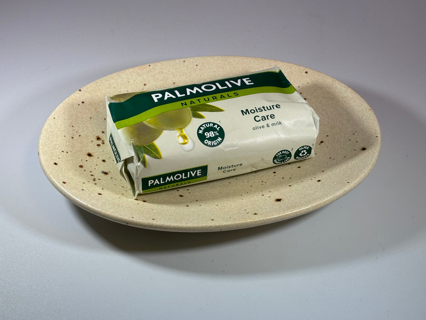 Soap Dish Oatmeal - Bargain Basement Priced