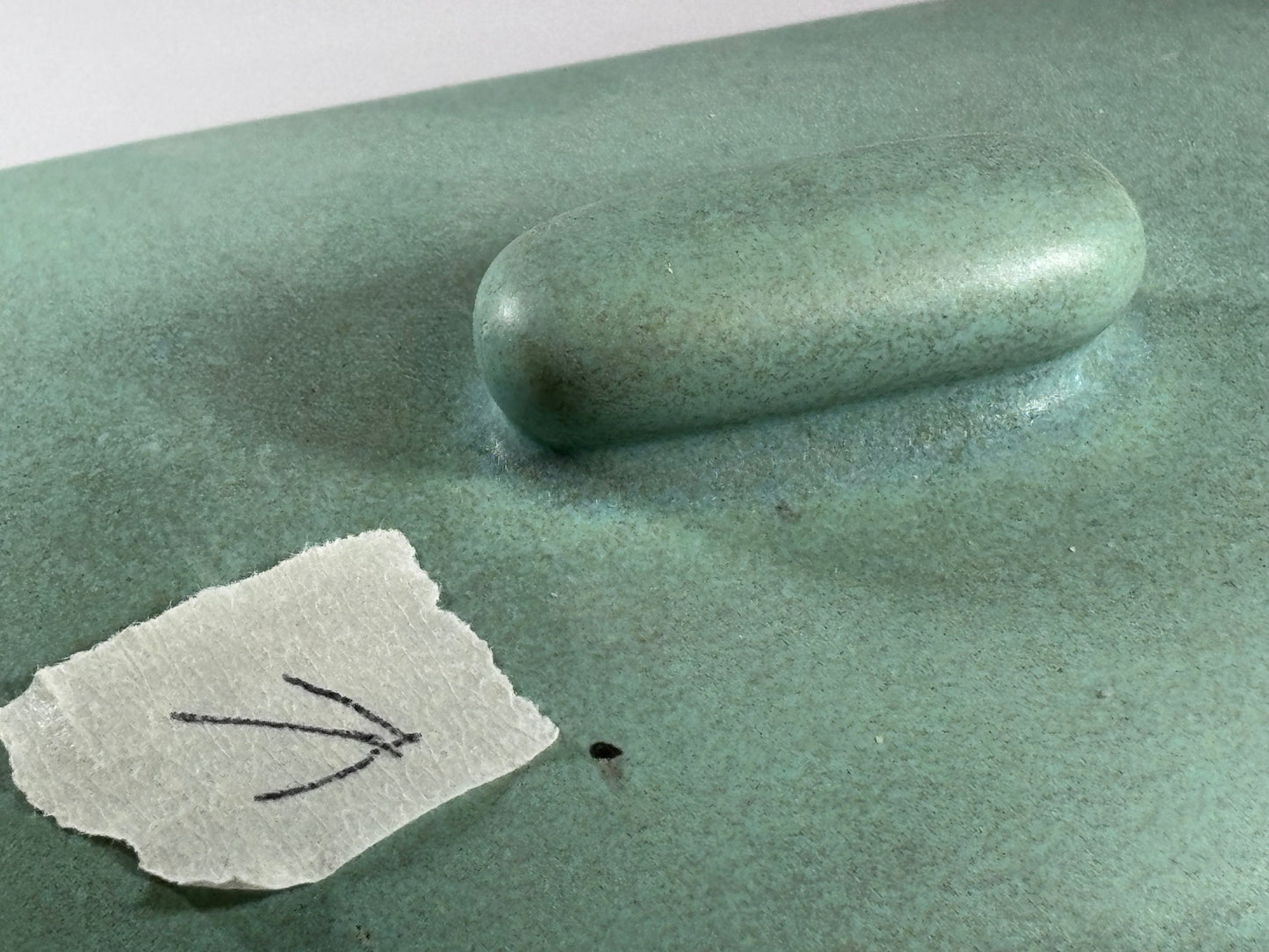 Cornish Copper Butter Dish - Bargain Basement Priced