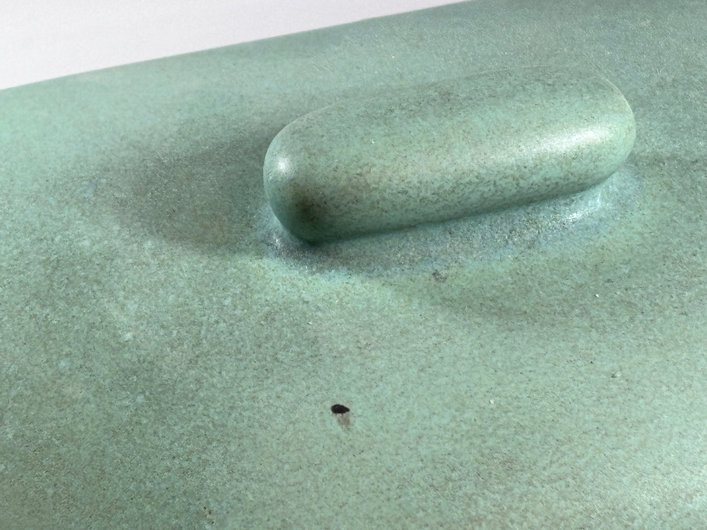 Cornish Copper Butter Dish - Bargain Basement Priced