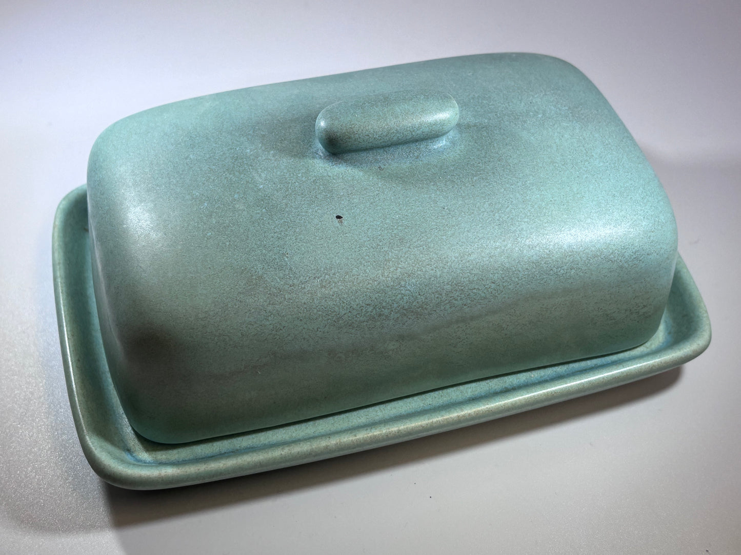 Cornish Copper Butter Dish - Bargain Basement Priced