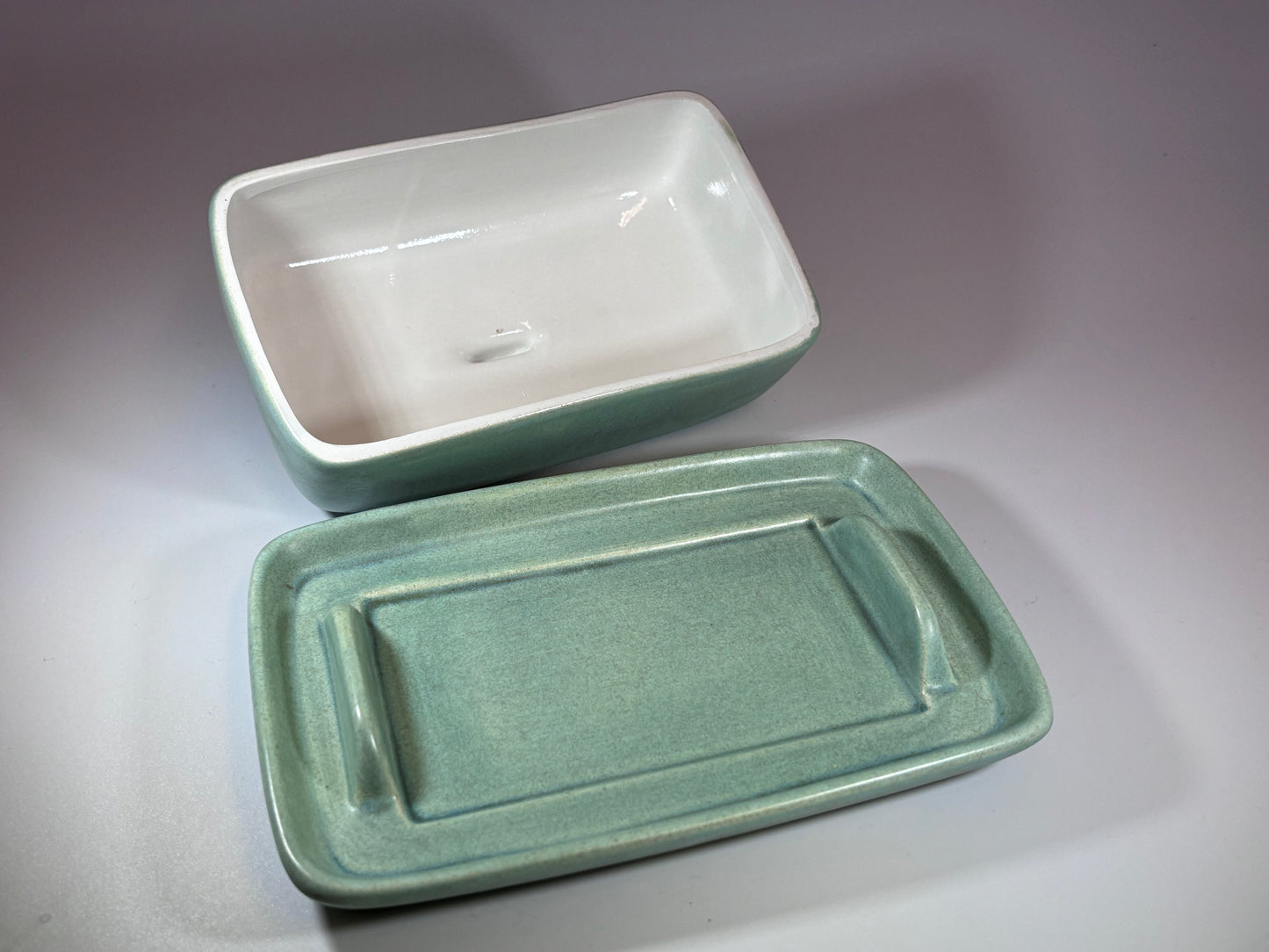 Cornish Copper Butter Dish - Bargain Basement Priced