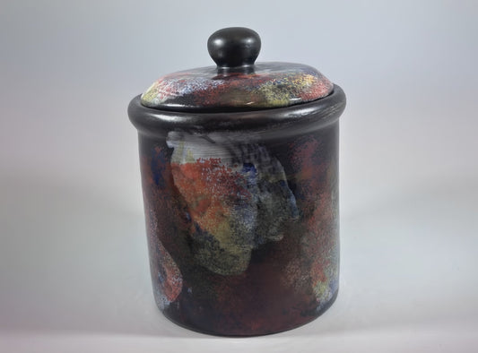Abstract Design Canister for Tea or Coffee