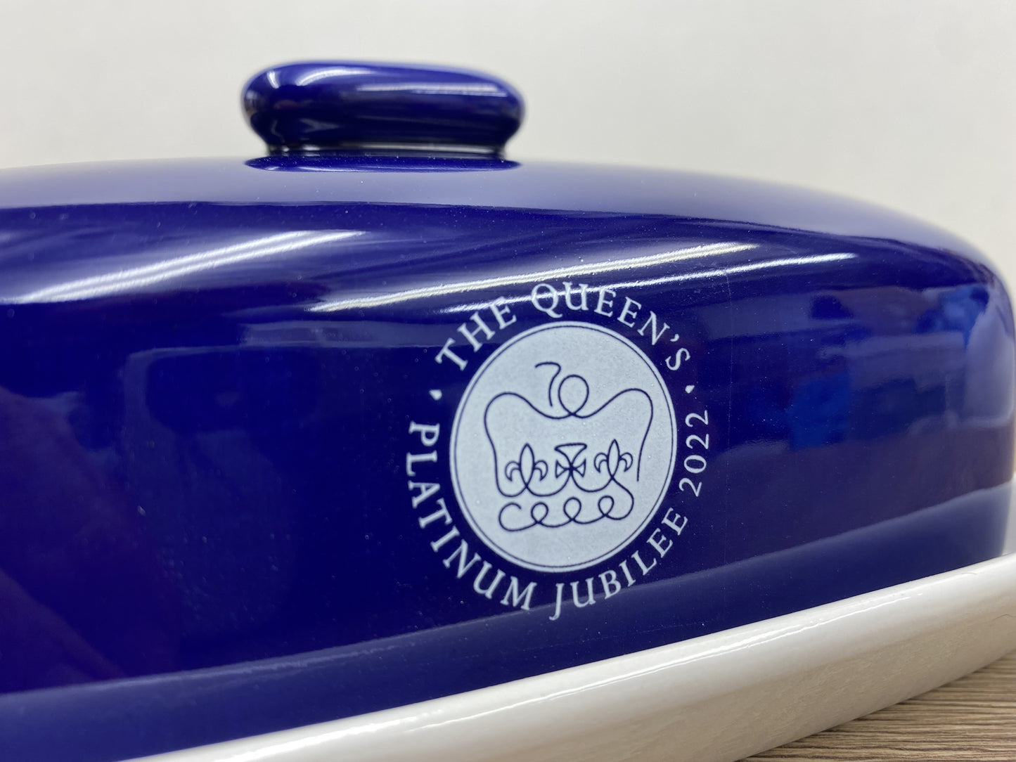 Butter Dish Queen's Platinum Jubilee