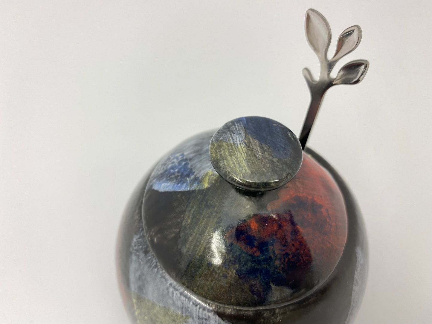 Sugar Bowl Abstract Glaze - PeterBowenArt