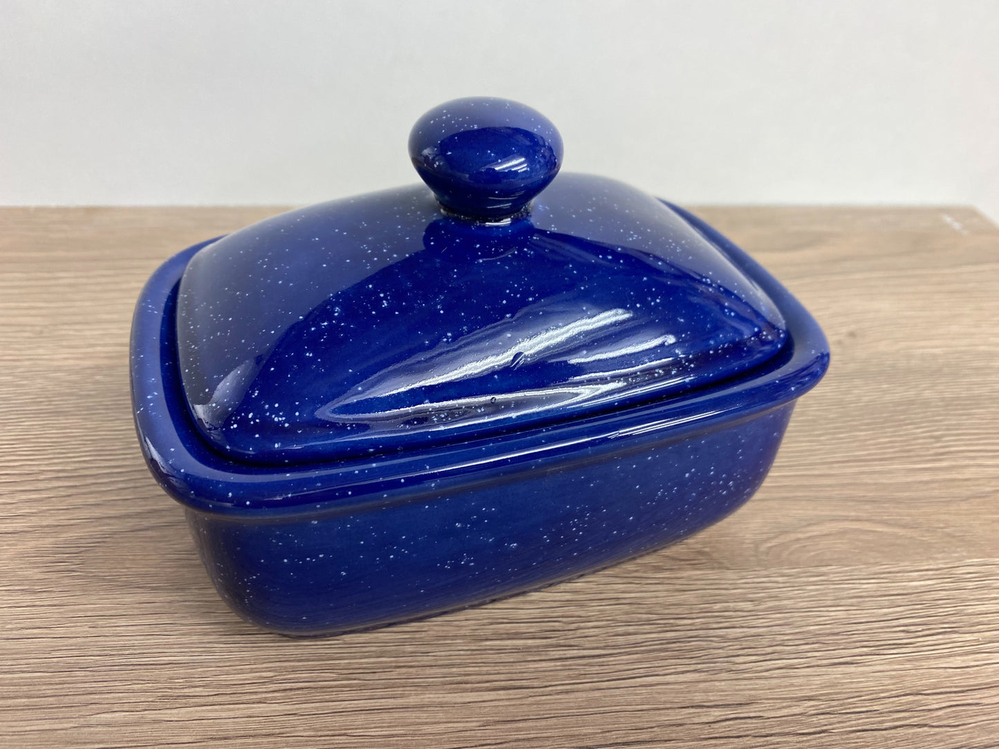 Butter Dish with Lid - Night Sky Glaze