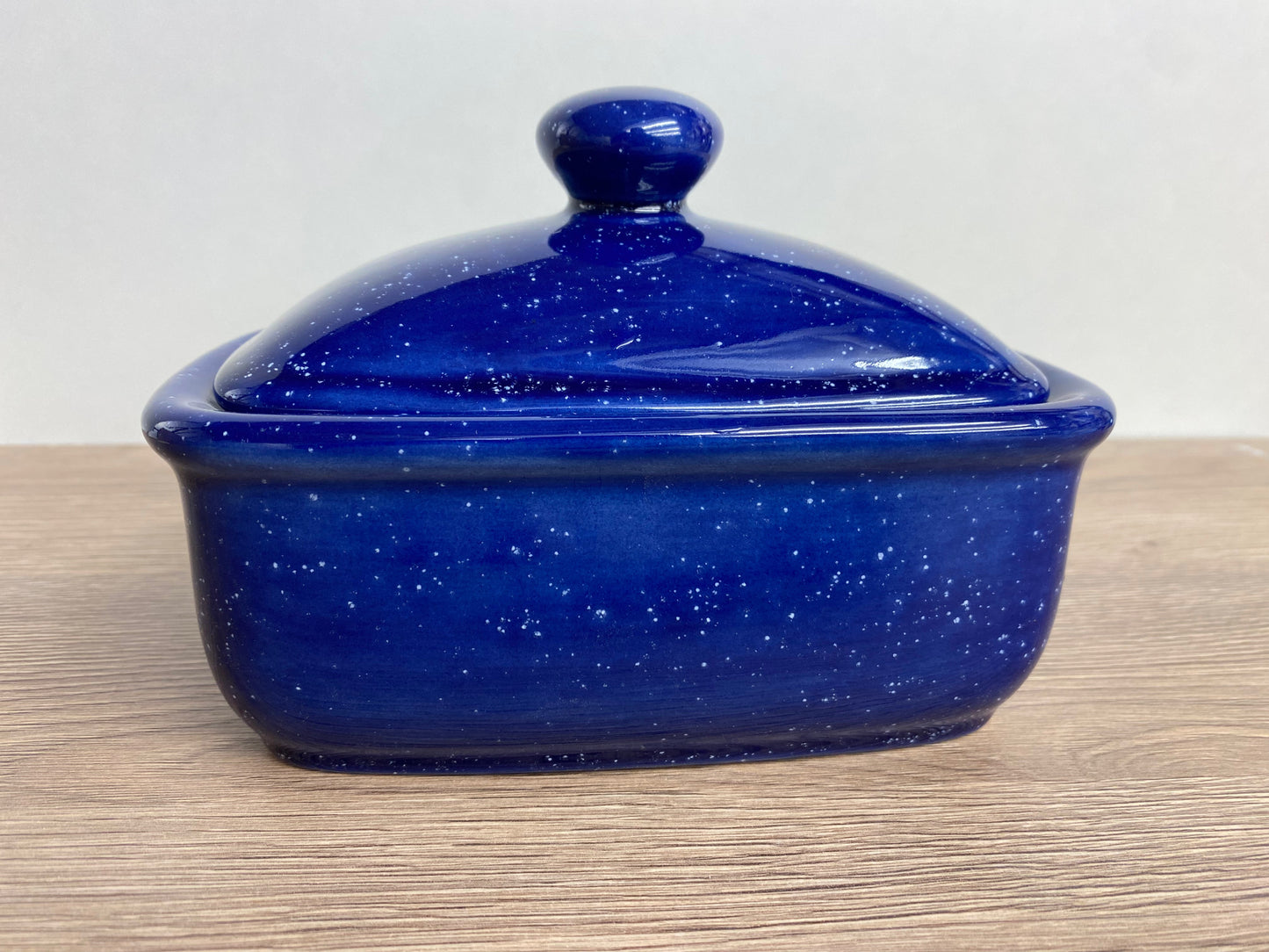 Butter Dish with Lid - Night Sky Glaze