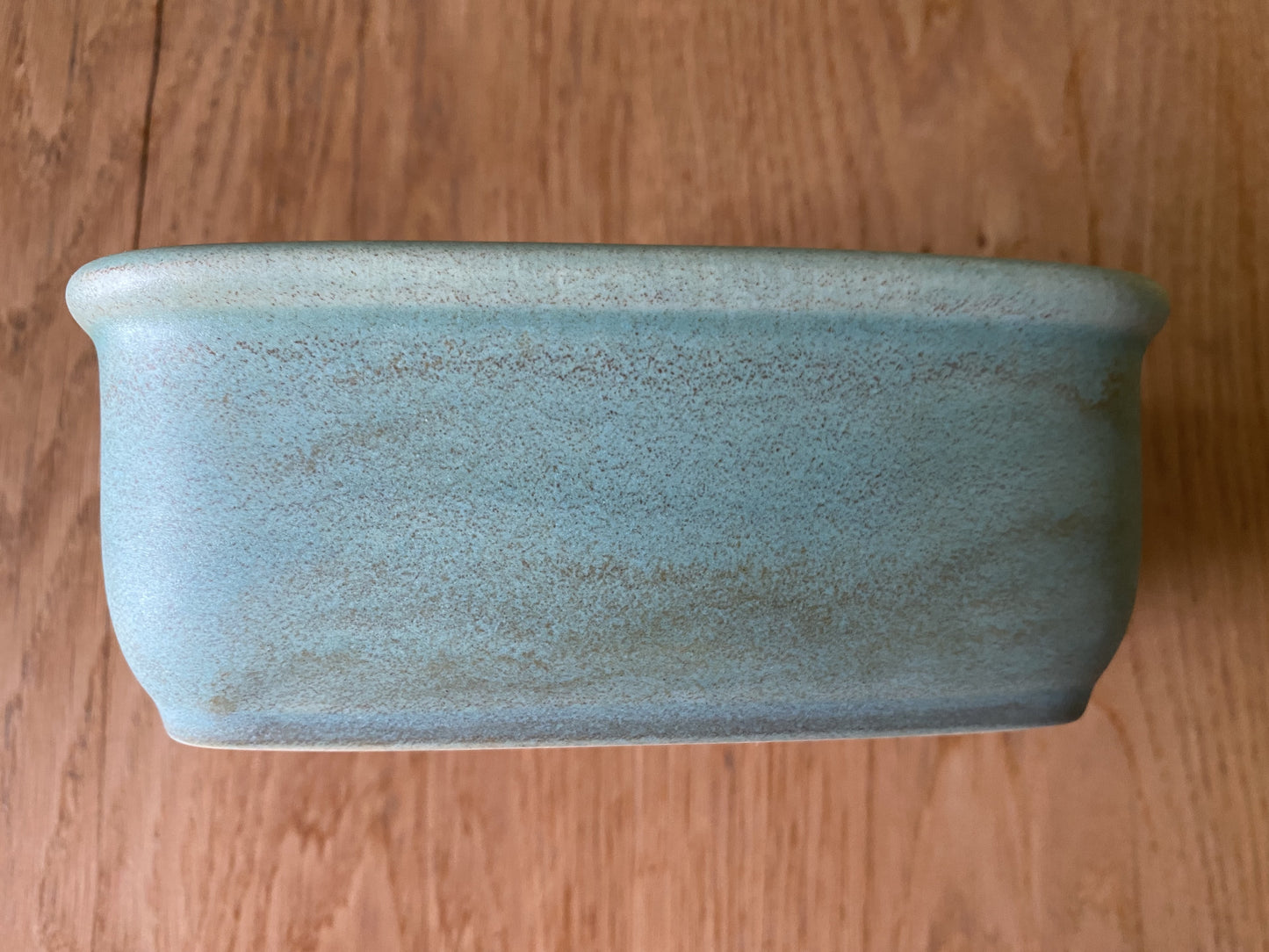 Butter Dish with Lid - Cornish Copper Glaze