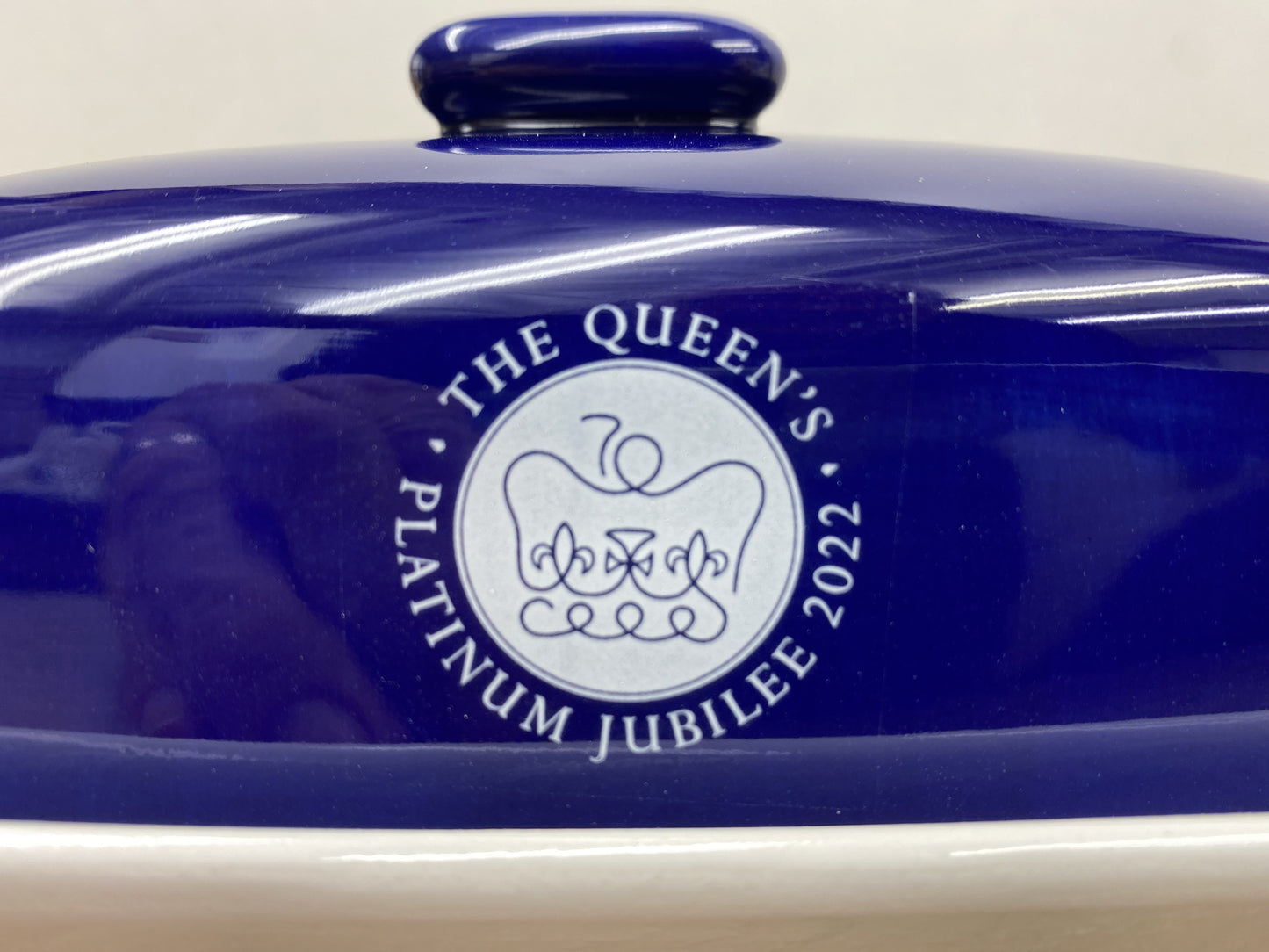 Butter Dish Queen's Platinum Jubilee