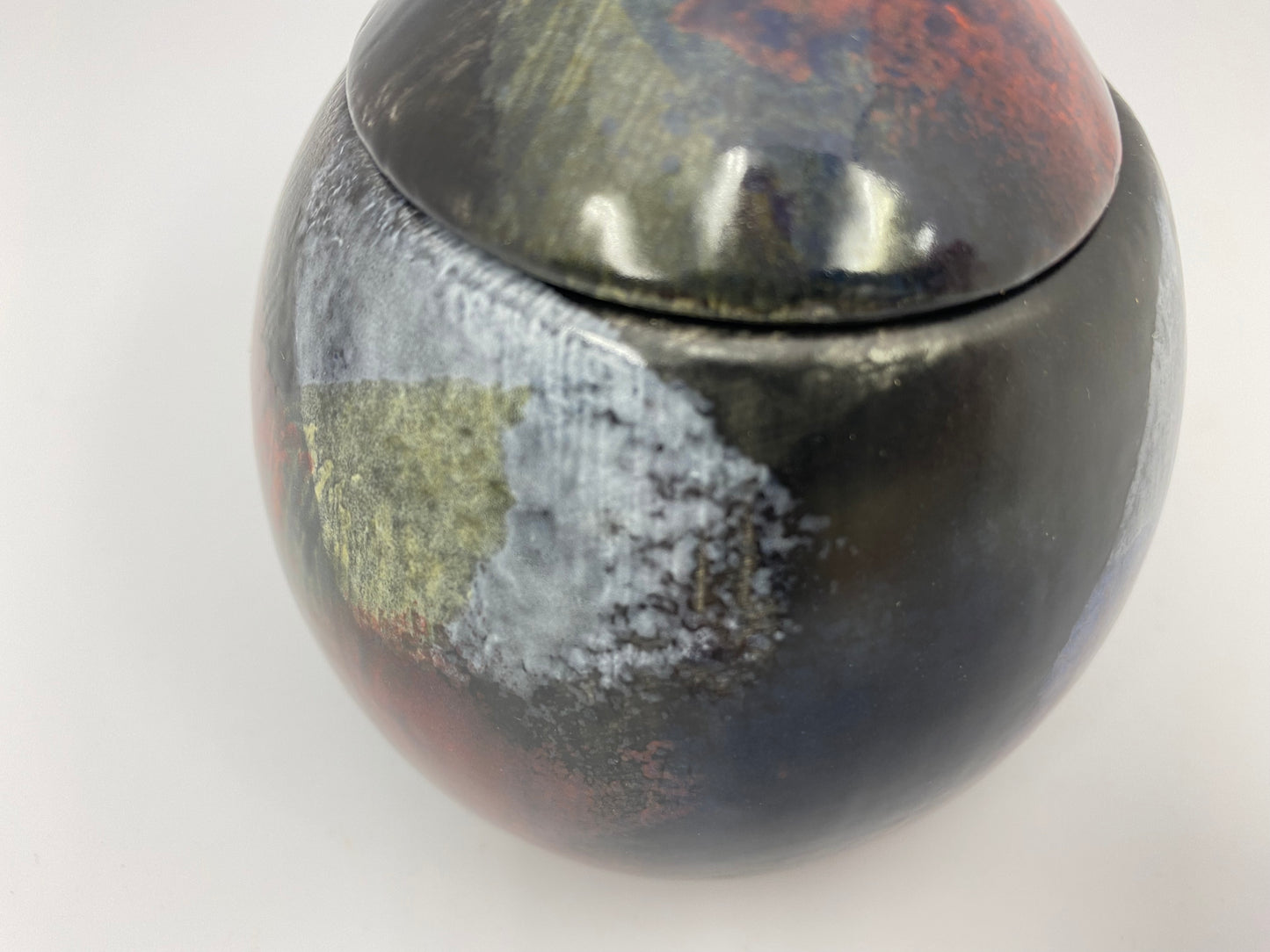 Sugar Bowl Abstract Glaze - PeterBowenArt