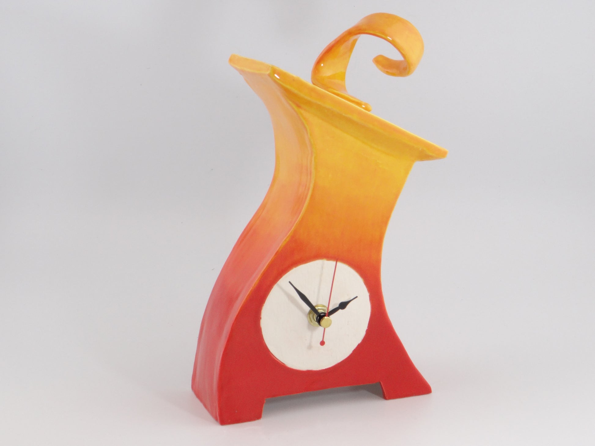 Handmade Mantel Clock - PeterBowenArt
