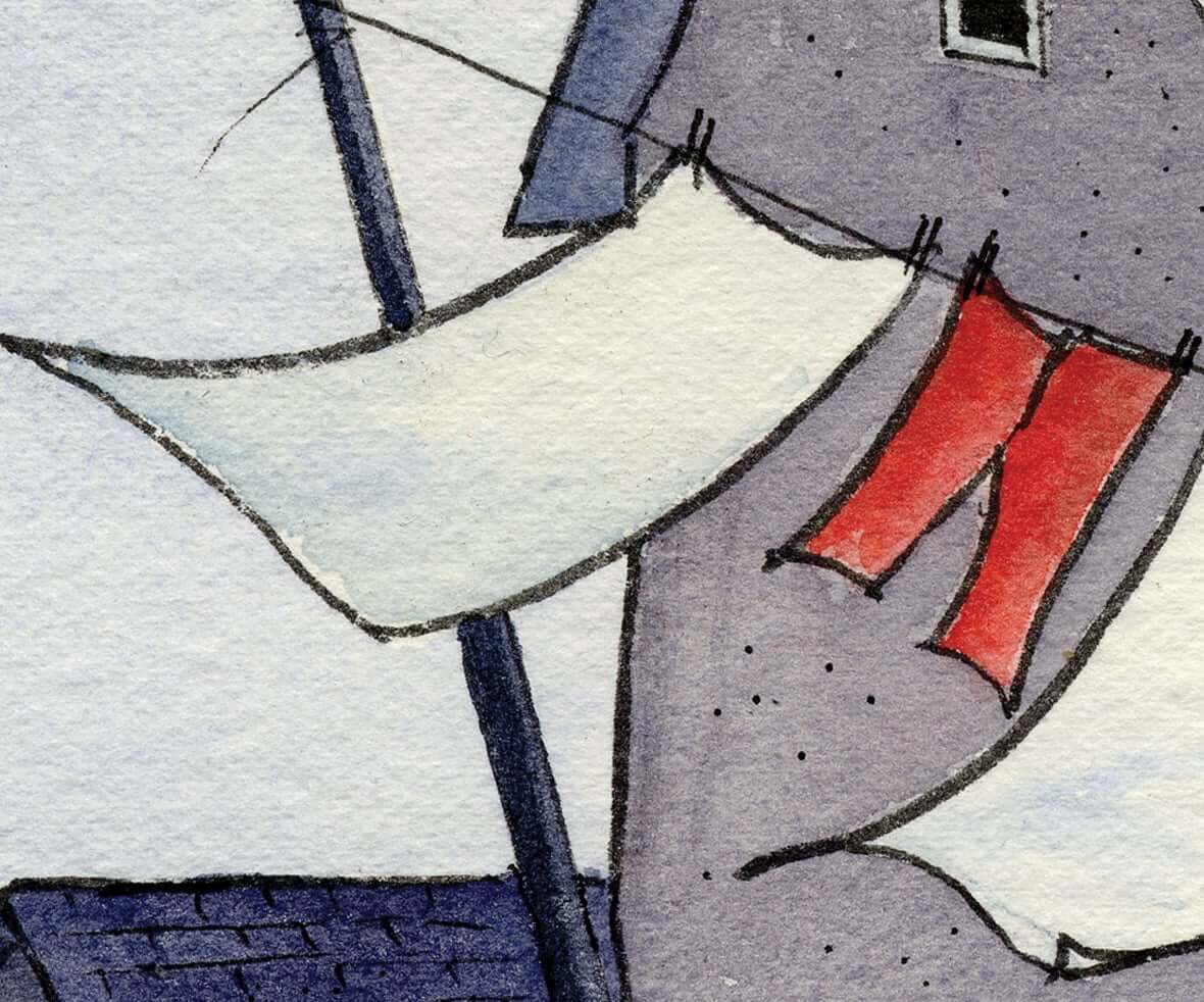 art print detail