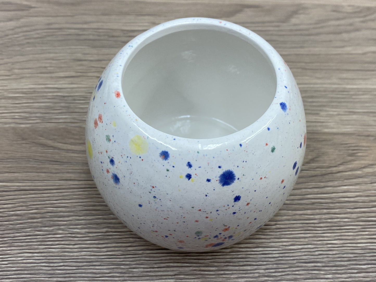 Sugar Bowl with Lid and Spoon in a Celebration Glaze