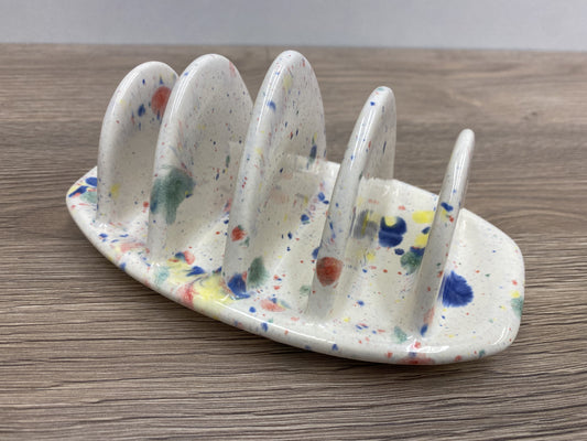 Toast Rack with Celebration Glaze