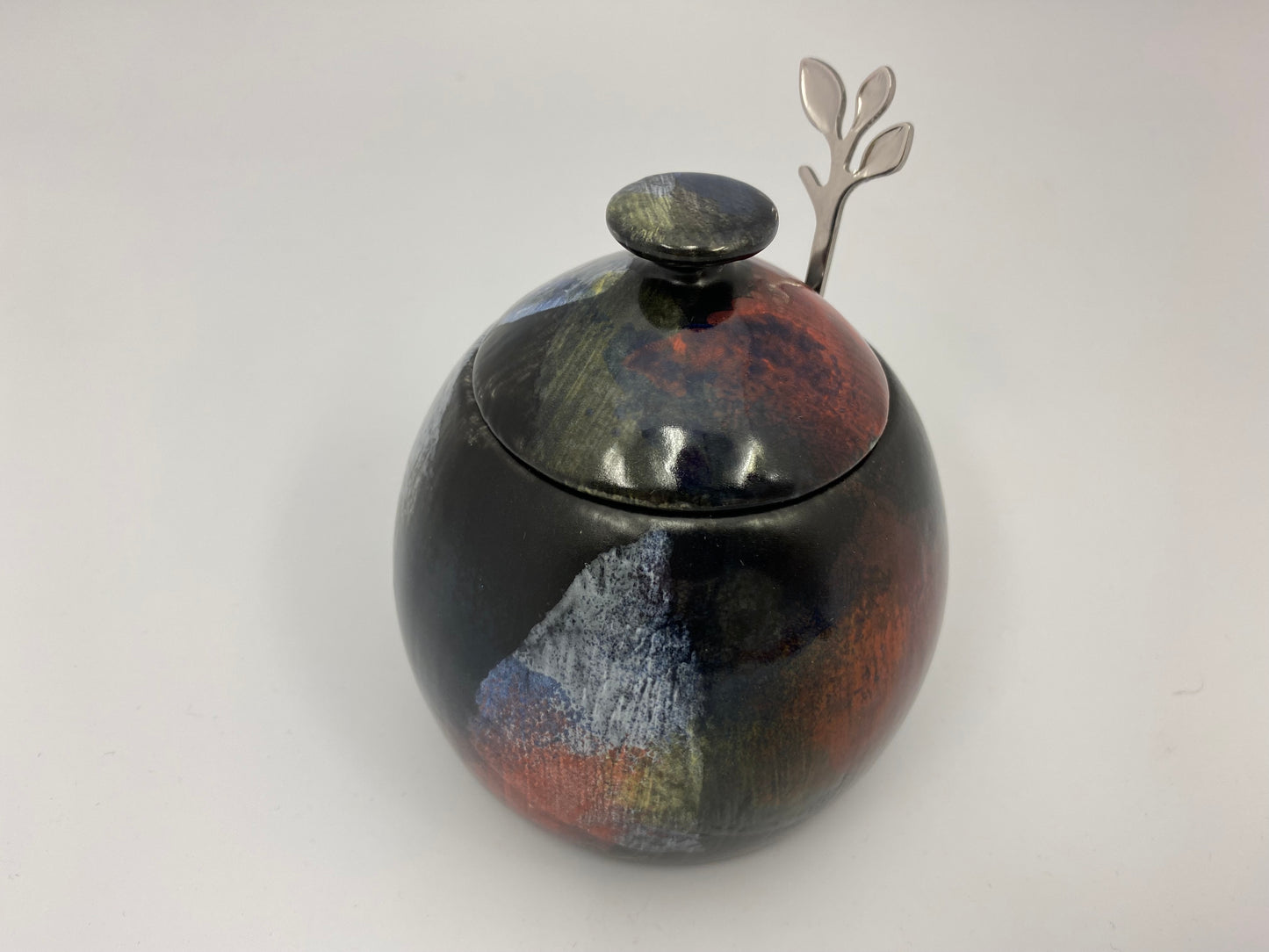 Sugar Bowl Abstract Glaze - PeterBowenArt