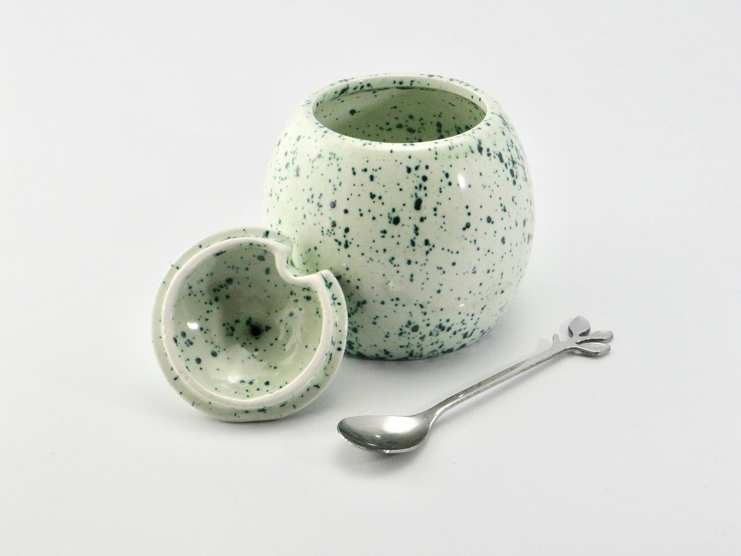 Sugar Bowl with Spoon