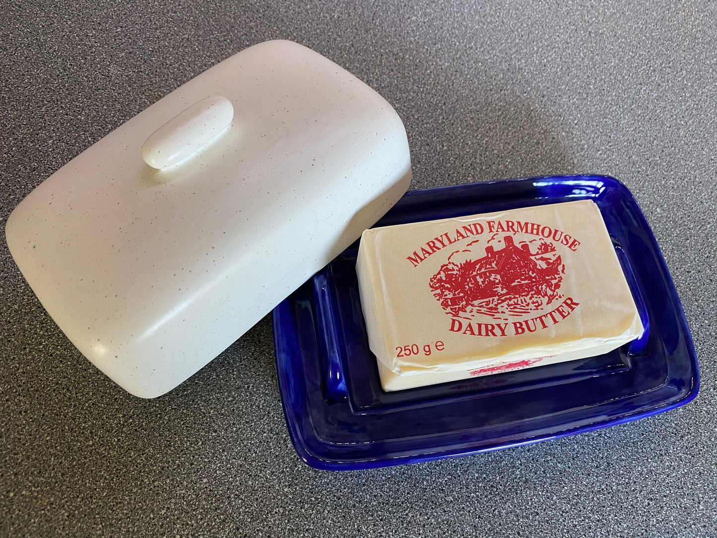 Butter Dish with Lid - PeterBowenArt