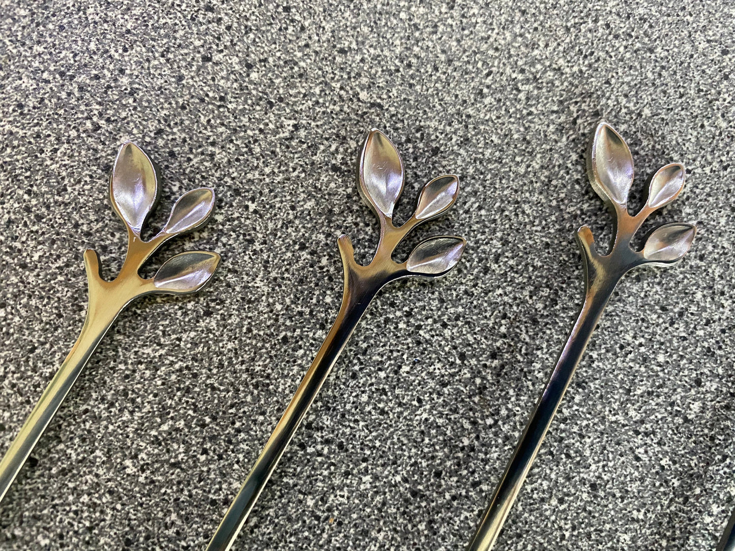 Vintage Leafy Spoons - PeterBowenArt