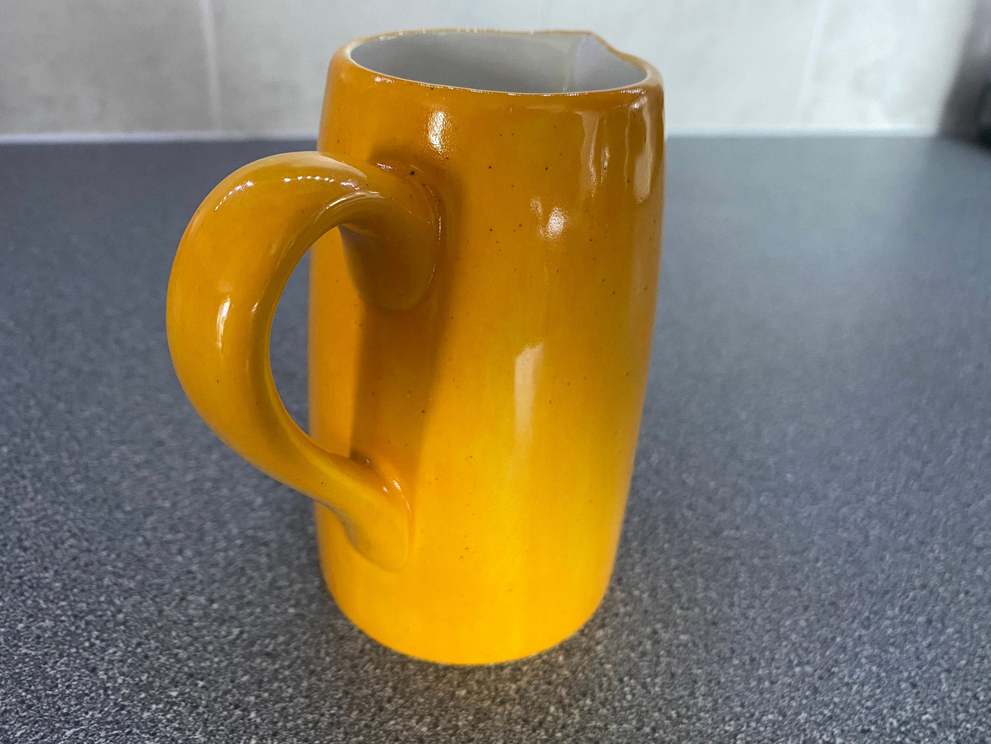 Cream Jug, Creamer, 1/2 pint 300mL, Handmade - PeterBowenArt