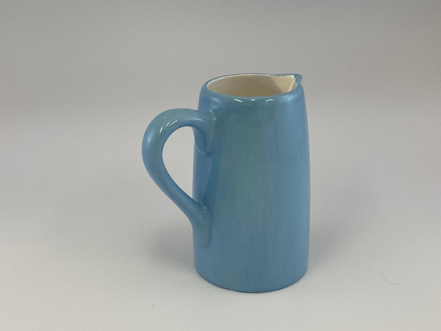 Butter Dish, Sugar Bowl and Cream Jug Set - Powder Blue - PeterBowenArt